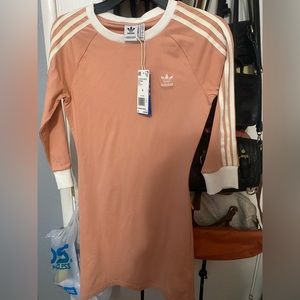 Adidas light pink dress never worn with tags